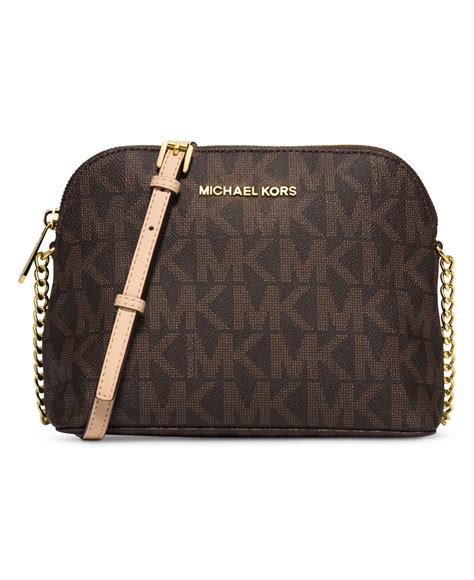 dome michael kors crossbody|Michael Kors Crossbody monogram.